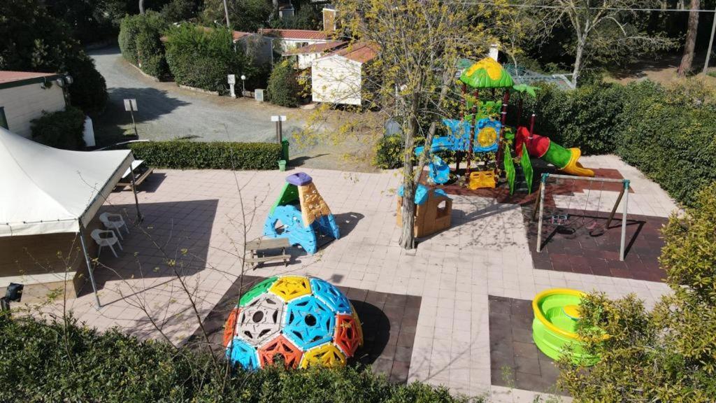 Camping Casa Di Caccia Марина-ди-Биббона Экстерьер фото